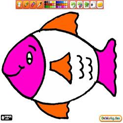 Oncoloring Fishes 3