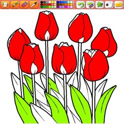 Oncoloring Flowers 3