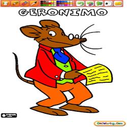 Oncoloring Geronimo Stilton 1