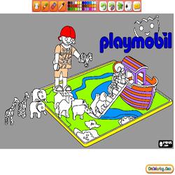 Oncoloring Playmobil 1