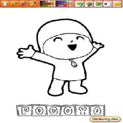 Oncoloring Pocoyo 1