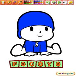 Oncoloring Pocoyo 2