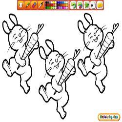 Oncoloring Rabbits 2