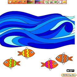 Oncoloring World Oceans Day 1