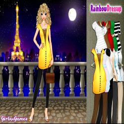 Paris tourist dressup