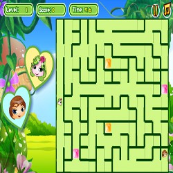Pea princess maze