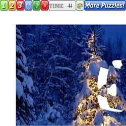 Puzzle Christmas trees 3