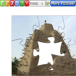 Puzzle The tomb of Askia in Gao Mali