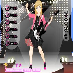 Rock Girl Dressup