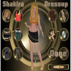 Shakira dress up