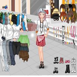 Shopping mall dress up