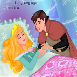 Sleeping beauty wake up kiss