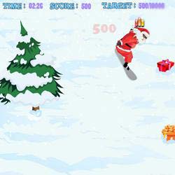 Snowboarding Santa V2