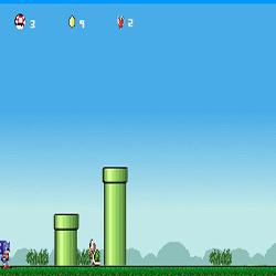 Sonic lost in mario world