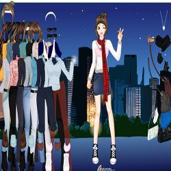 Urban night dressup