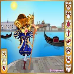 Venice carnival dress up