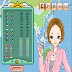 Weather girl make up game