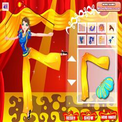 acrobat girl dress up