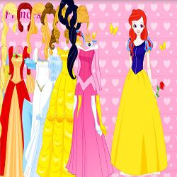 beautiful princess dress up