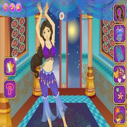 belly dancer girl perfect dress up