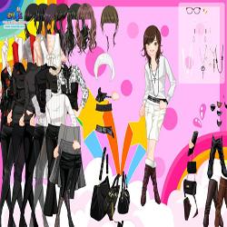 black white dressup3