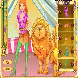 brave lion tamer