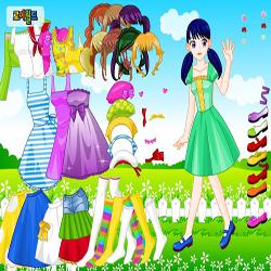 bright colors dressup