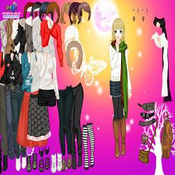 butterfly sky dressup
