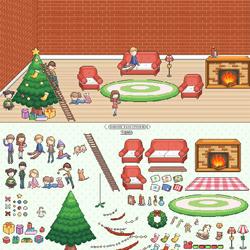 christmas room