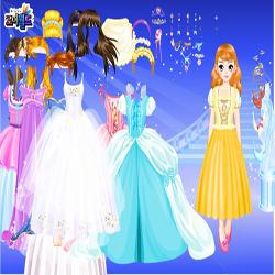 cinderella gown dressup