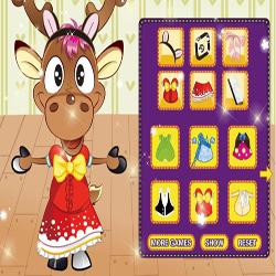 cute deer dress up