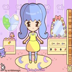 cute girl dressup