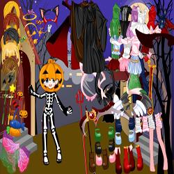 halloween doll dress up