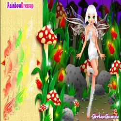 mushroom fairy dressup