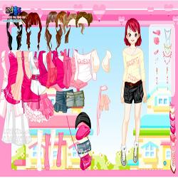 pink closet dressup