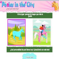 ponies in the city