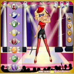 pop star dress up girl