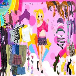 pretty patterns dressup