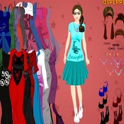 scorpio girl dressup