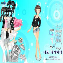 silver glitter dressup