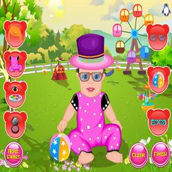 stylish baby dressup